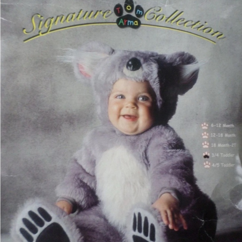 Tom Arma Koala Toddler Costume